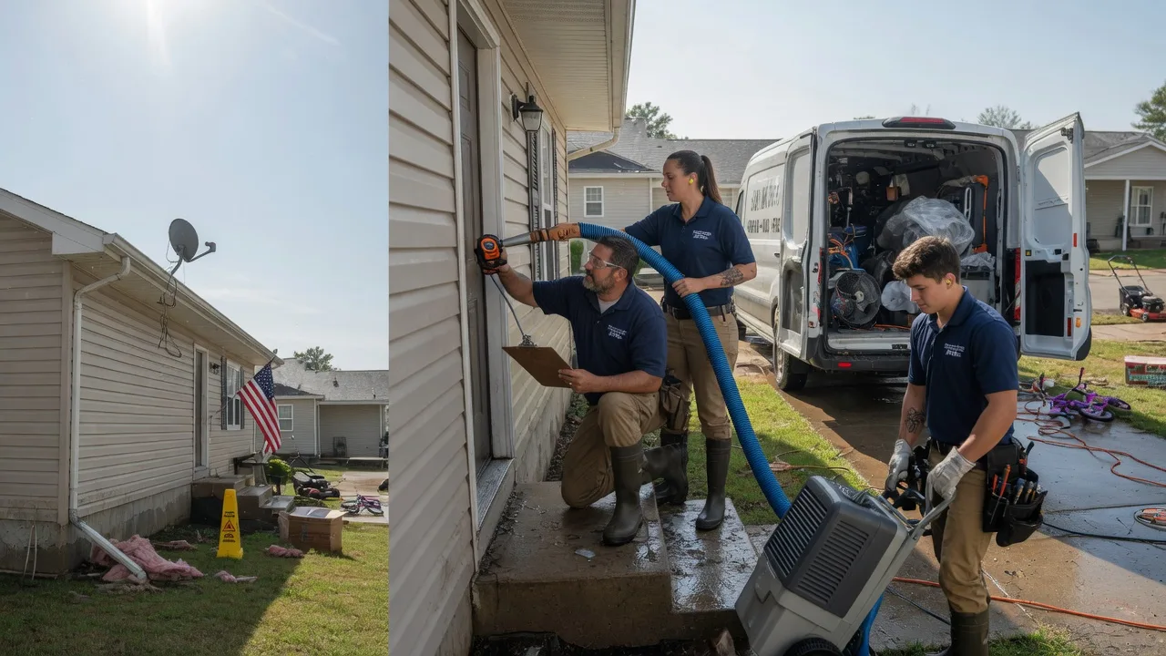 Ceiling Water Damage Restoration in Jackson, MO near me